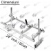 Dispozitiv portabil pentru facut cherestea cu drujba 24" (60cm)